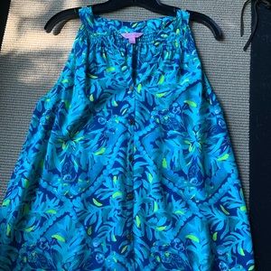 Elsa tank silk shirt